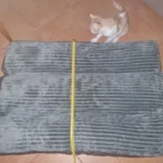 Cozy Corduroy Dog Bed - Detachable & Washable Comfort Mat photo review