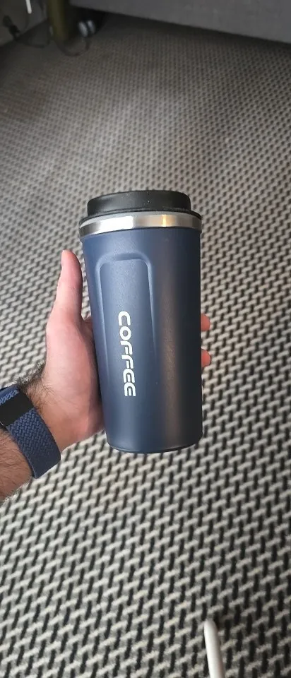 Travel-Ready Stainless Steel Mug: Hot & Cold for Hours photo review