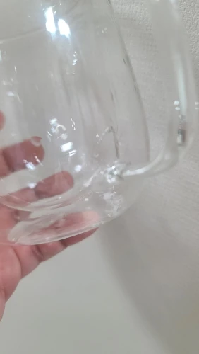 Elegant Double Wall Borosilicate Glass Mug - 350 ml Insulated Delight photo review