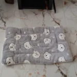 Cozy Plush Cat & Small Dog Bed Mat - Breathable & Soft photo review