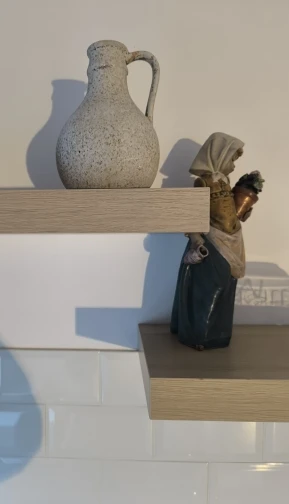 Vintage Charm: Handmade 20.5 CM Ceramic Vase for Home Decor photo review