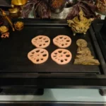 3PCS Wood Coasters Cute Decorative Lotus Root Cup Pad Eco-friendly Beech Coaster Reusable Hollow Mats for Tableware Bowl Plate photo review
