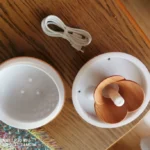 Fire Flame Wood Grain Aroma Diffuser - Soothing Mist & Style photo review