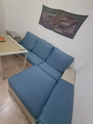 Waterproof Sofa Cushion Cover - Elastic Pet & Kid Protector photo review