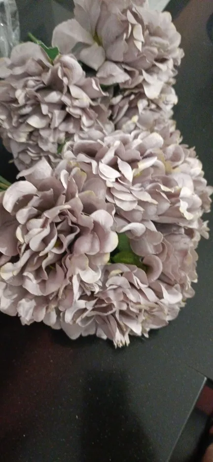 Elegant 5-Piece Hydrangea & Peony Bouquet for Home Decor photo review