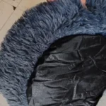 Plush Donut Cat Bed: Cozy, Washable Comfort for Pets photo review