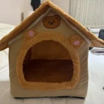 Cozy Foldable Pet House: Washable Cave for Cats & Small Dogs photo review