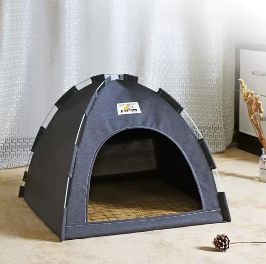 Versatile Foldable Cat Tent: Cool & Cozy All-Season Haven photo review