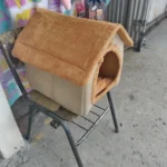 Cozy Foldable Pet House: Washable Cave for Cats & Small Dogs photo review