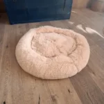 Cozy Round Pet Bed in Stylish Gradient for Large Dogs photo review