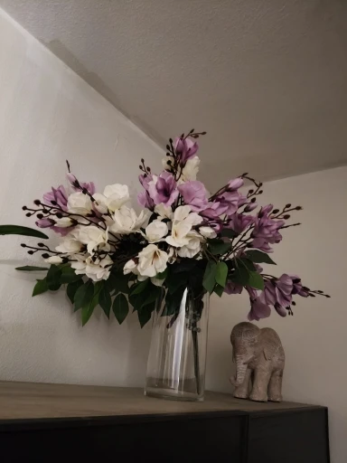 Elegant Magnolia Silk Flower Set - 5 Forks, 20 Heads for Home Decor photo review