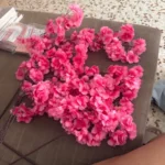 Lifelike Cherry Blossom Silk Flowers for Elegant Home Decor photo review