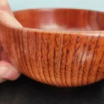 Japanese Style Wooden Bowl Jujube Wooden Bowl Round Large Soup Bowl Creative Children's Rice Bowl Tableware photo review