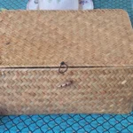 Handmade Seagrass Woven Storage Box Seaweed Storage Finishing Basket with Lid Sundry Bath Cosmetic Towel Container mx01161829 photo review