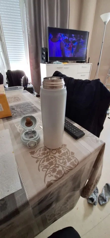 Eco-Friendly 500 ml Stainless Steel Travel Tumbler - Hot & Cold photo review