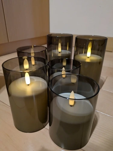 Flameless Remote-Control LED Candle Set for Cozy Events photo review