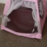 Cozy Flower Tent Nest for Cats & Small Dogs - All Seasons photo review