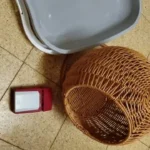 Elegant Hand-Woven Cat Hammock Bed & Storage Basket photo review