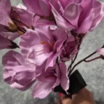 Elegant Magnolia Silk Flower Set - 5 Forks, 20 Heads for Home Decor photo review