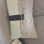 Simplicity Jacquard Embroidered Pillow Covers Decorative Home Decor Cushion Cover Light Luxury Pillowcases with Sense of Design photo review