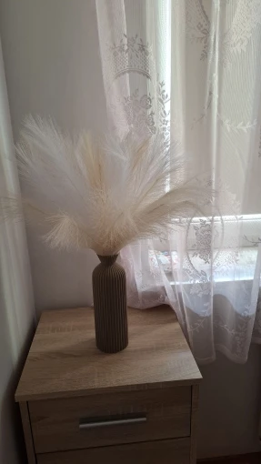 Modern Black Plastic Vase - Chic Boho Decor for Every Room photo review