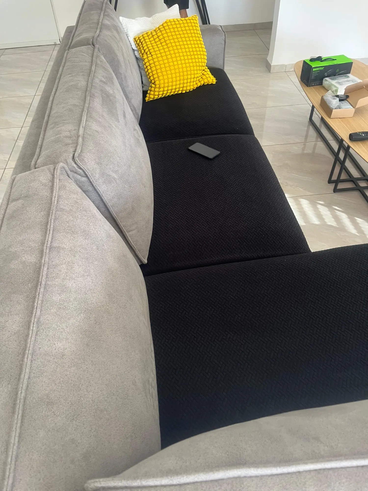 Elegant Jacquard Sofa Cover - Soft, Stretchy Protection for All Sofas photo review