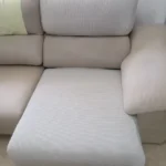 Elegant Jacquard Sofa Seat Cover - Easy-Clean Stripe Design photo review