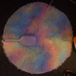 Ultra Cozy Fluffy White Round Rug for Chic Home Decor photo review