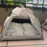 Cozy Clamshell Cat Tent Bed for Ultimate Winter Comfort photo review