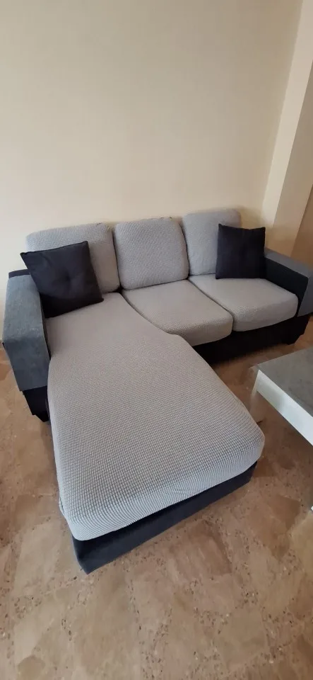 Luxurious Stretch Sofa Cover – Ultimate Living Room Protection photo review
