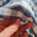 LEEJOOM Light Blue Baby Blue Pillow Covers Plaid Home Decorative Sofa Cushion Cover 30x50cm/45x45cm 1PC photo review