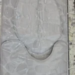 Luxurious 3-Piece Cobblestone Bath Mat Set - Non-Slip & Absorbent photo review