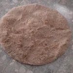 Ultra Cozy Fluffy White Round Rug for Chic Home Decor photo review