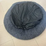 Cozy Round Pet Bed in Stylish Gradient for Large Dogs photo review