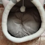 Cozy Cartoon Cat Bed: Removable, Washable, & Foldable Delight photo review