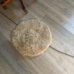 Ultra Cozy Fluffy White Round Rug for Chic Home Decor photo review