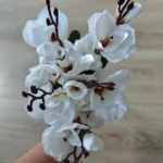 Vibrant 20-Head Artificial Magnolia Bouquet for Timeless Elegance photo review