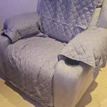 Luxurious 1-Seater Recliner Cover for Pets & Kids - Non-Slip photo review