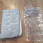 Luxurious Cobblestone Non-Slip Memory Foam Bath Mat photo review