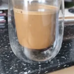 Elegant Double Wall Borosilicate Glass Mug - 350 ml Insulated Delight photo review