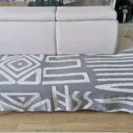 Chic Boho Chenille Sofa Towel with Tassels - Versatile Beach & Picnic Blanket photo review