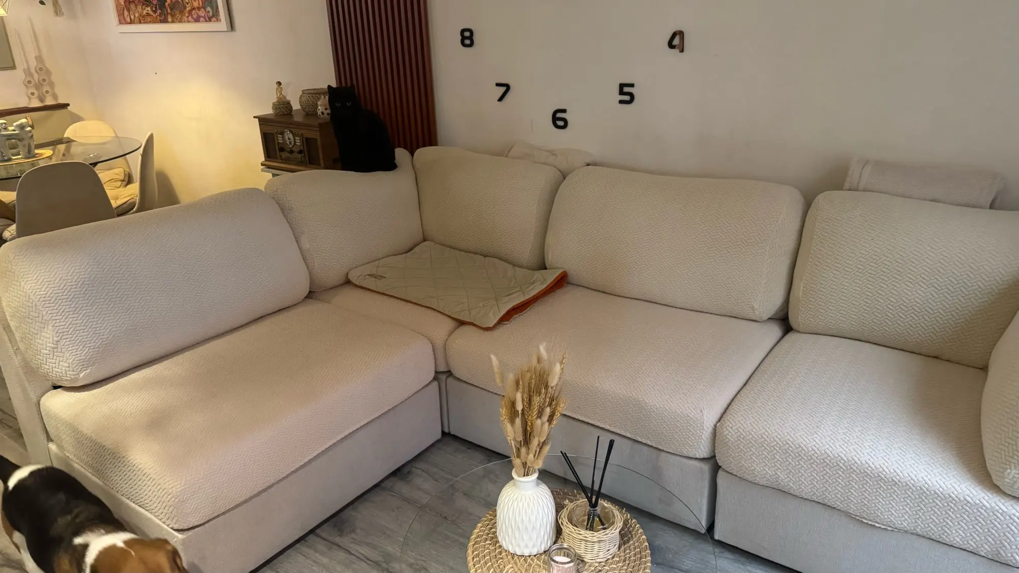 Thick Jacquard Elastic Sofa Cover - Stylish Protection for Your Couch photo review