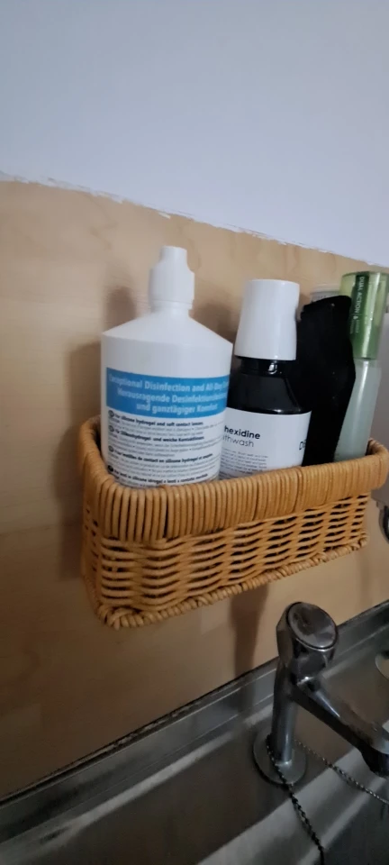 Hand-Woven Decorative Storage Basket for Stylish Home Organization photo review