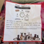 Cozy Round Pet Bed in Stylish Gradient for Large Dogs photo review