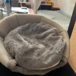 Cozy Cotton Cat Cave: Ultimate Winter Pet Bed Retreat photo review