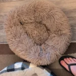Home Plush Pet Nest Winter Cat Nest Dog Nest Warm Detachable and Washable Round Cat Nest Pet Bed Seasonal Universal Decoration photo review