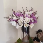 Elegant Magnolia Silk Flower Set - 5 Forks, 20 Heads for Home Decor photo review