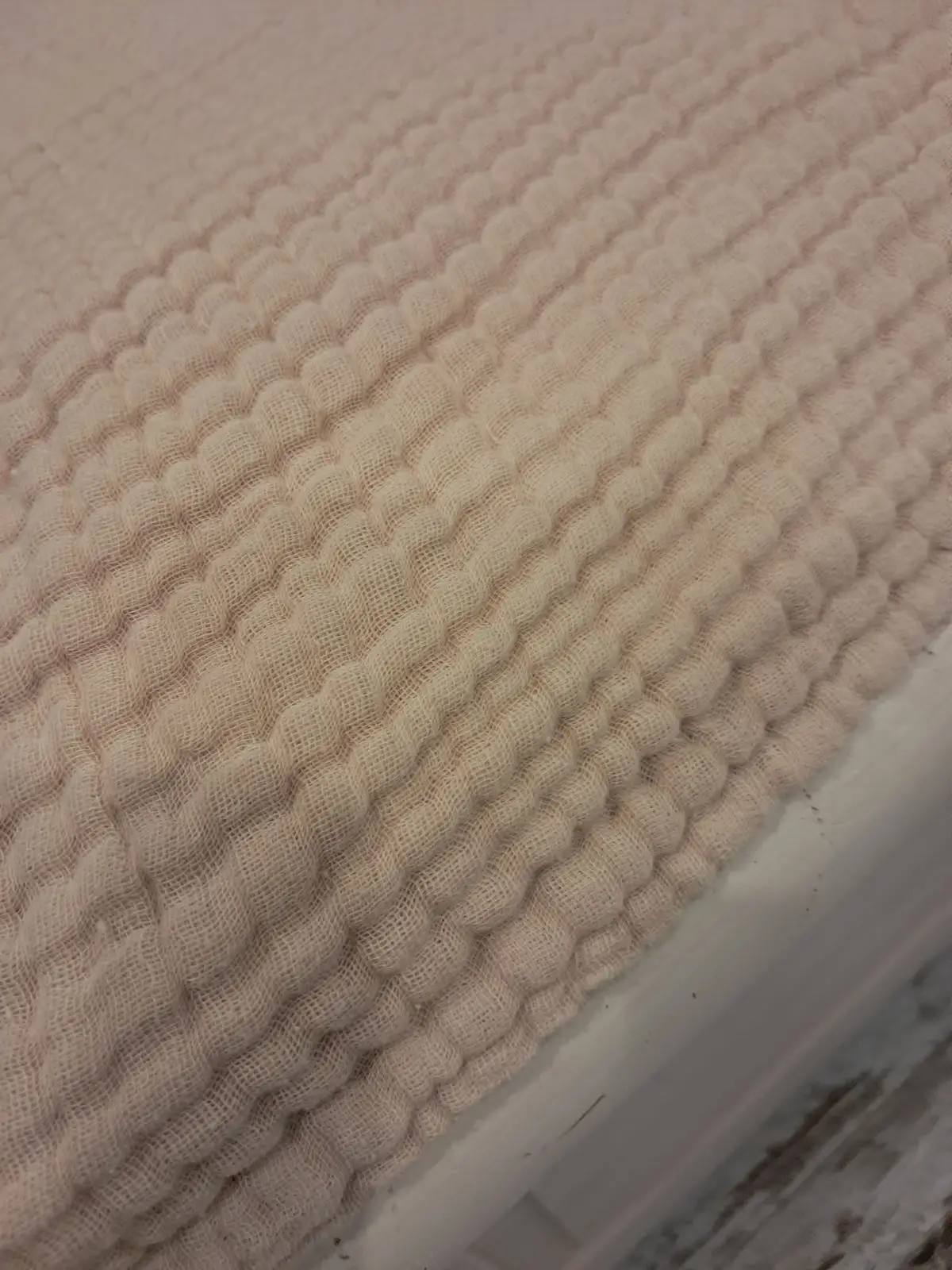 Breathable 100% Cotton Muslin Throw Blanket for Cozy Living photo review