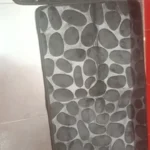 Luxurious 3-Piece Cobblestone Bath Mat Set - Non-Slip & Absorbent photo review