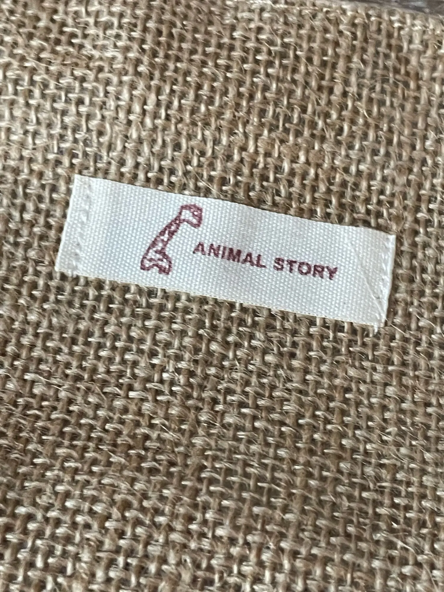 Desktop Storage Basket Jute Cotton Linen Bag Hanging Pocket Small Sack Sundries Storage Box With Handle Cosmetic Storage Bag photo review